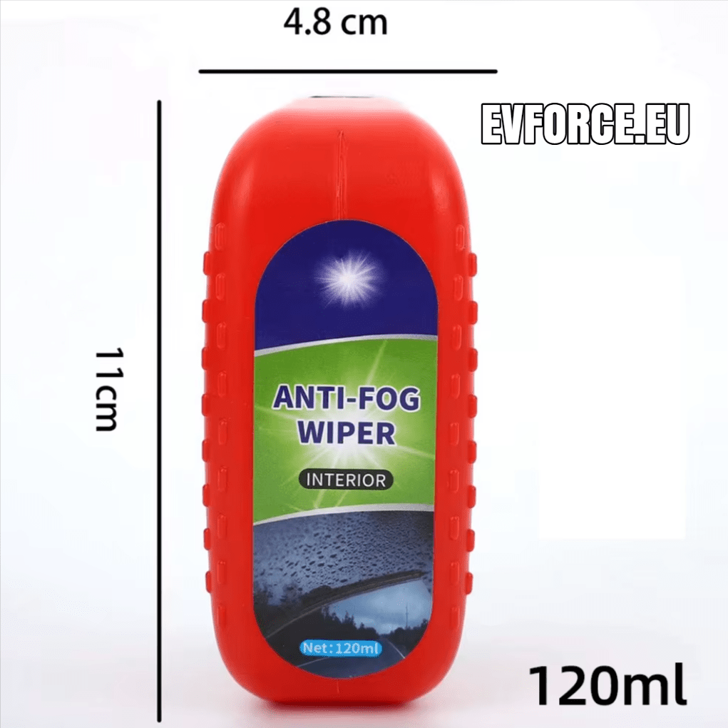 Anti Fogging Brush Windscreen Agent 120ml for Tesla , BYD , MG & Other EVs