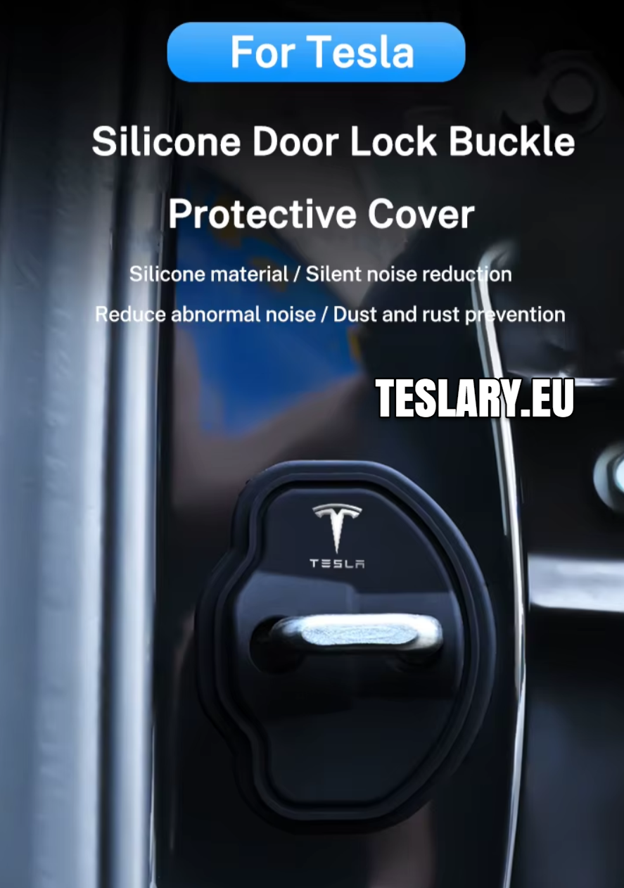 Tesla Model 3 / 3+ Highland & Y Silicone Door Lock Protector with Logo