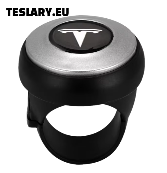 Steering Wheel Non Slip Single Hand Control Booster for Tesla Y S X 3 with Logo