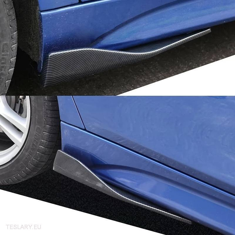 Side Skirt Carbon Fiber Body Trim ( Universal ) -TESLARY.IE Tesla Shop Europe