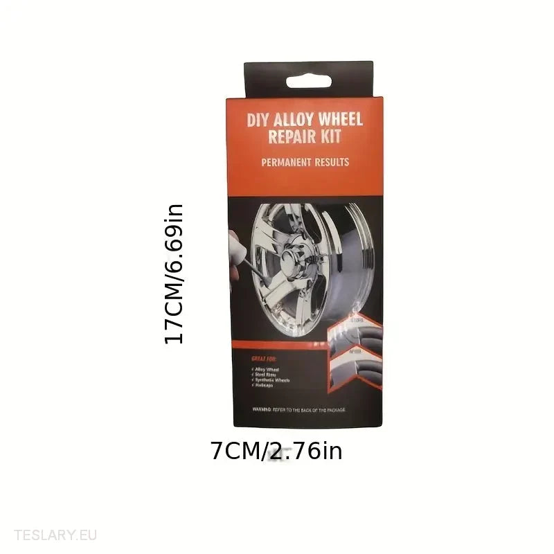 Alloy Wheel Repair Kit Silver - Universal -TESLARY.IE Tesla Shop Europe