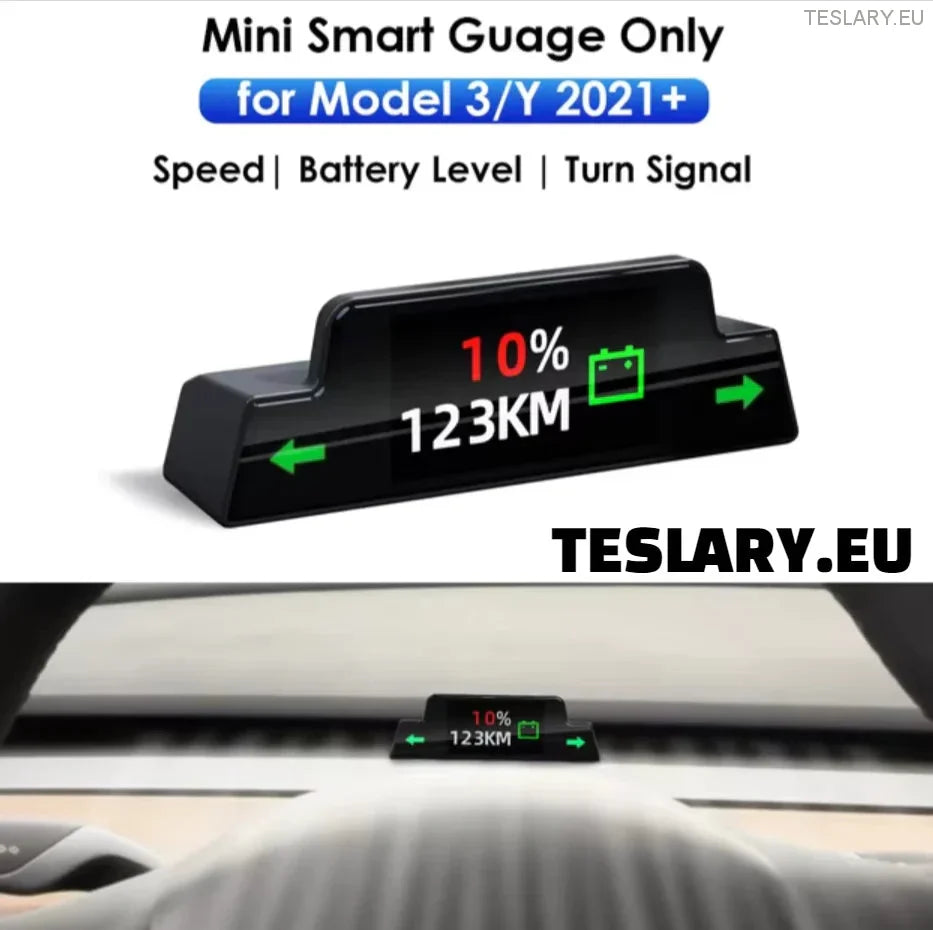 Tesla Model 3 / Y/ Highland Mini Dash Cluster Instrument Panel